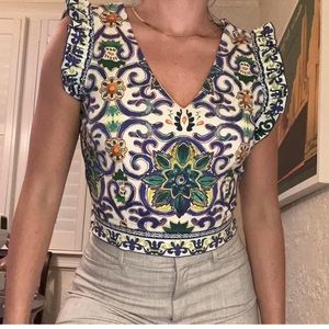 Antonio Melani Dolce and Gabbana mosaic top
